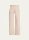 Ulla Johnson Daphne Straight-leg Jeans In Dove