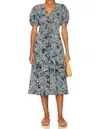 Ulla Johnson Thelma Dress In Morning Glory In Blue