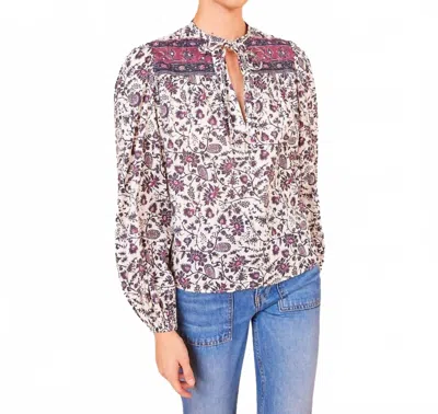 Ulla Johnson Tillie Blouse In Cosmos In Multi