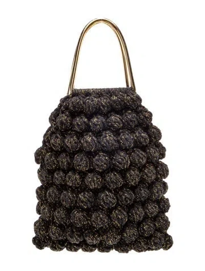 Pre-owned Ulla Johnson Top Handle Bag In Black