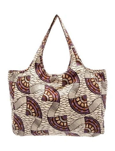 Pre-owned Ulla Johnson Top Handle Bag In Neutral