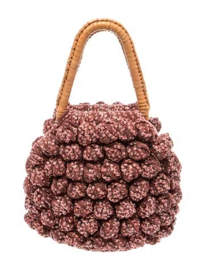 Pre-owned Ulla Johnson Top Handle Bag In Red