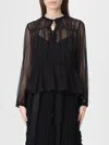 Ulla Johnson Top  Woman Color Black In Black