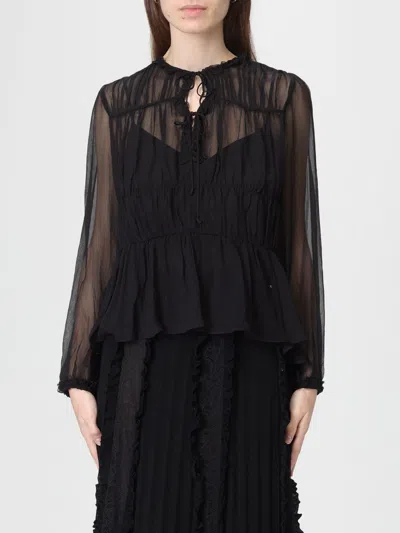 Ulla Johnson Top  Woman Color Black