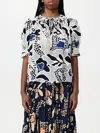 Ulla Johnson Top  Woman Color Cream In Cream