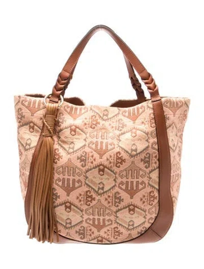 Pre-owned Ulla Johnson Tote In Brown