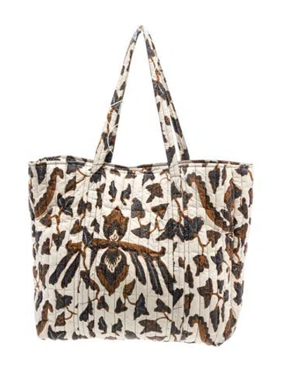 Pre-owned Ulla Johnson Tote In Neutral