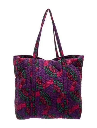 Pre-owned Ulla Johnson Tote In Purple