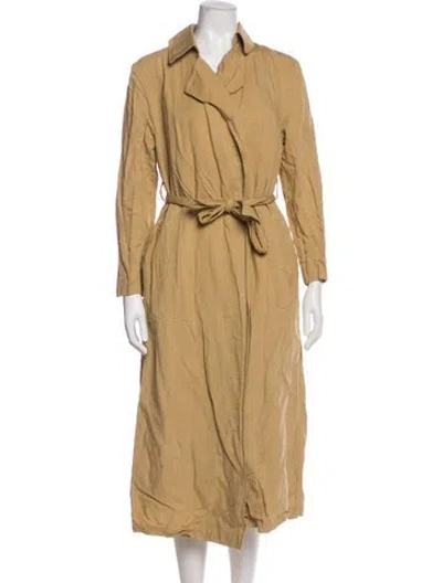 Pre-owned Ulla Johnson Trench Coat In Neutral