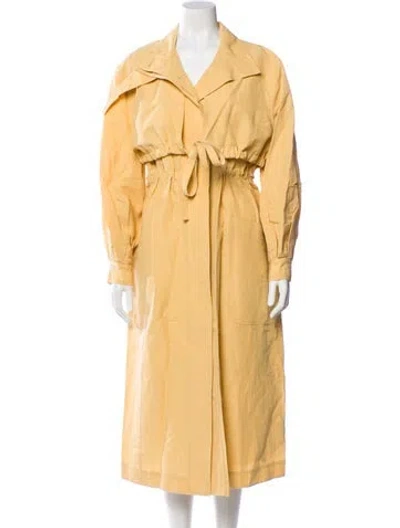 Pre-owned Ulla Johnson Trench Coat W/ Tags In Neutral