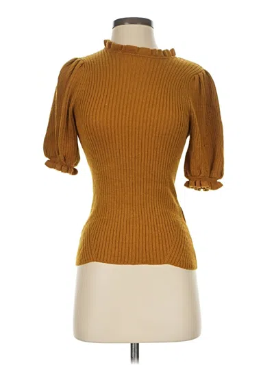 Pre-owned Ulla Johnson Turtleneck Sweater In Brown