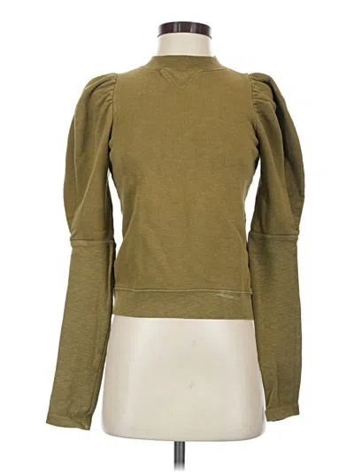 Pre-owned Ulla Johnson Turtleneck Sweater In Green