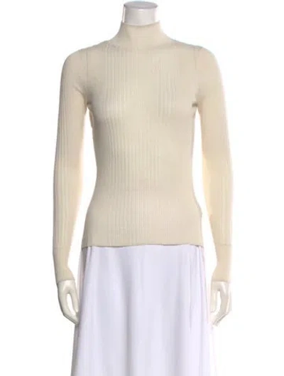 Pre-owned Ulla Johnson Turtleneck Sweater In Neutrals