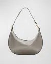 Ulla Johnson Twyla Large Calf Leather Hobo Bag In Dove