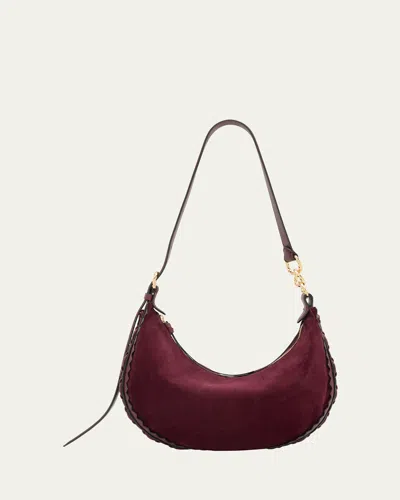 Ulla Johnson Twyla Small Suede Hobo Bag