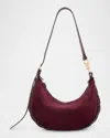 Ulla Johnson Twyla Small Suede Hobo Bag