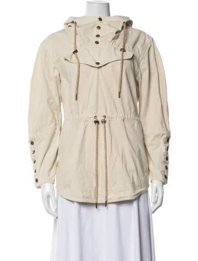 Pre-owned Ulla Johnson Utility Jacket In Neutrals