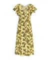 Ulla Johnson Evette Maxi Dress In Green