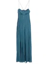 Ulla Johnson Valira Gown In 蓝色