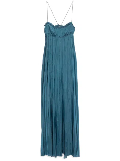 Ulla Johnson Valira Gown In 蓝色