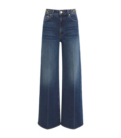 Ulla Johnson Valory Flared Jeans In Blue