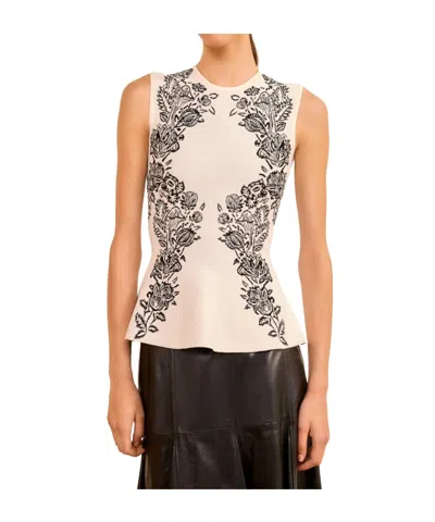 Ulla Johnson Vanna Jacquard Tank In Multi