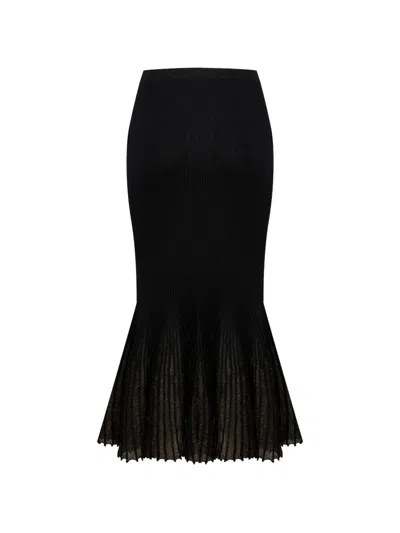 Ulla Johnson Vera Midi Skirt In Black