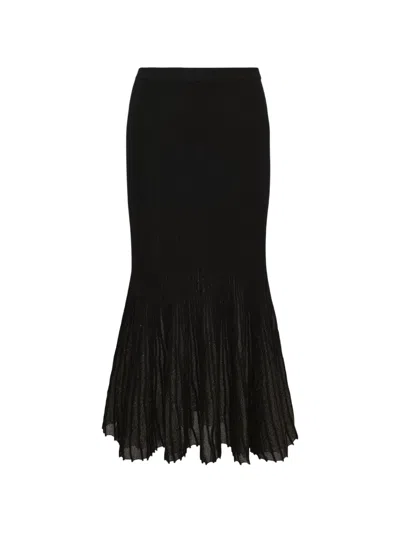 Ulla Johnson Vera Midi Skirt In Black