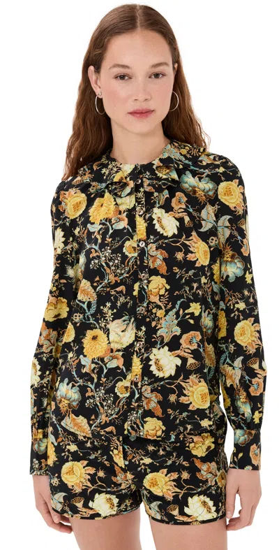 Ulla Johnson Veron Blouse Baroque In Brqe Baroque