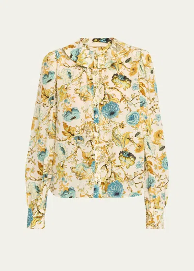 Ulla Johnson Veron Blouse In Flora