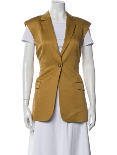 Pre-owned Ulla Johnson Vest In Neutral