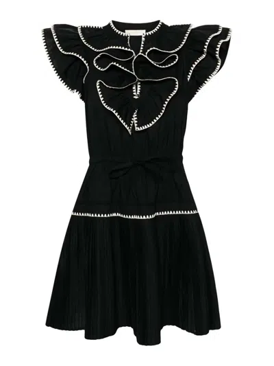 Ulla Johnson Vestido Midi - Negro In Black