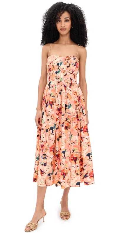 Ulla Johnson Vidri Cotton Cami Dress Camellia In White