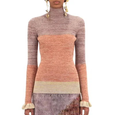 Ulla Johnson Violette Turtleneck Sweater In Seurat