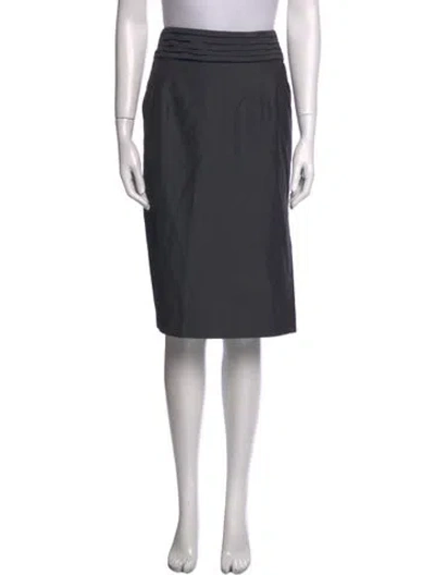 Pre-owned Ulla Johnson Virgin Wool Knee-length Skirt In Gray
