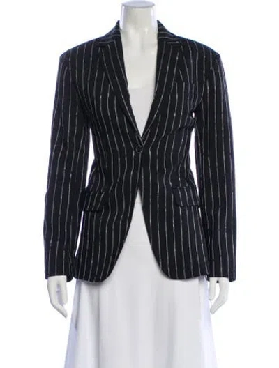 Pre-owned Ulla Johnson Virgin Wool Striped Blazer W/ Tags In Multi