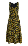 Ulla Johnson Vivi Floral Midi Dress In Multi