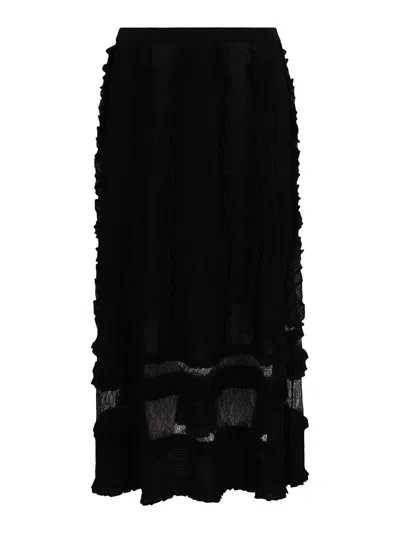 Ulla Johnson White Jeans With Center Seams In Black