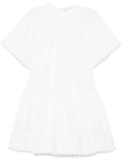 ULLA JOHNSON WHITE OUMI DRESS