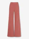 Ulla Johnson Bianca Flared High-waist Jeans In Pink