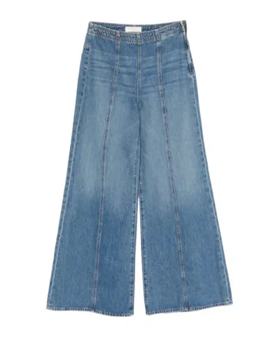 ULLA JOHNSON WIDE-LEG COTTON JEANS