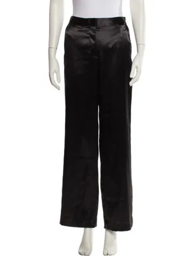 Pre-owned Ulla Johnson Wide Leg Pants In Blue