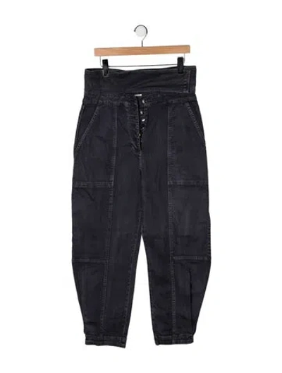 Pre-owned Ulla Johnson Wide Leg Pants In Blue