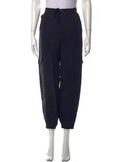 Pre-owned Ulla Johnson Wide Leg Pants In Blue