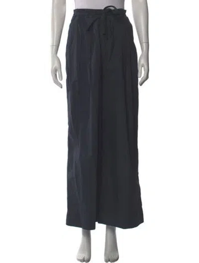 Pre-owned Ulla Johnson Wide Leg Pants In Gray