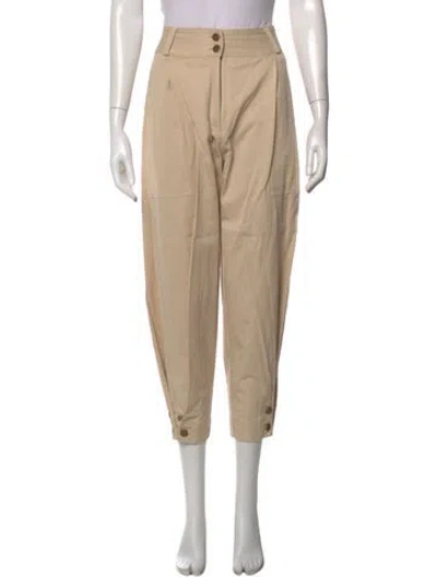 Pre-owned Ulla Johnson Wide Leg Pants In Neutrals