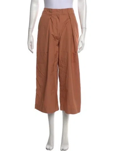 Pre-owned Ulla Johnson Wide Leg Pants In Neutrals