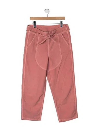 Pre-owned Ulla Johnson Wide Leg Pants In Pink