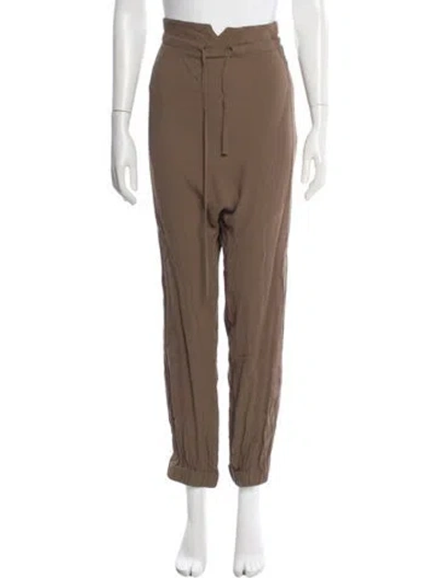 Pre-owned Ulla Johnson Wide Leg Pants W/ Tags In Brown