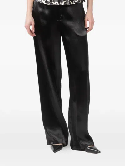 Ulla Johnson Wide-leg Trousers In Black